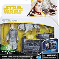 Star Wars Universe Force Link 3.75 Inch Scale Action Figure - Rebolt & Corellian Hound