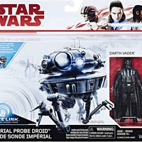 Star Wars Universe 3.75 Inch Scale Action Figure - Imperial Probe Droid with Darth Vader