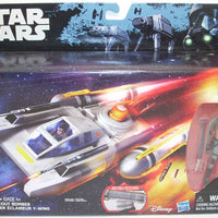 Star Wars Universe 3.75 Inch Scale Vehicle Figure - Y-Wing Scout Bomber with Kanan Jarrus