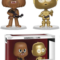 Star Wars 3.75 Inch Action Figure Vinyl - Chewbacca & C-3PO