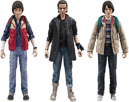Stranger Things 6 Inch Action Figure Series 3 - Set of 3 (Will - Mike - Eleven)