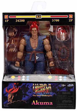 Street Fighter 2 The Final Challengers 6 Inch Action Figure - Akuma