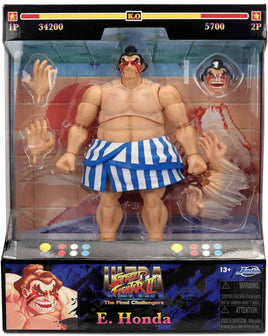Street Fighter 2 The Final Challengers 6 Inch Action Figure Deluxe - E. Honda
