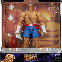 Street Fighter 2 The Final Challengers 8 Inch Action Figure Deluxe - Sagat