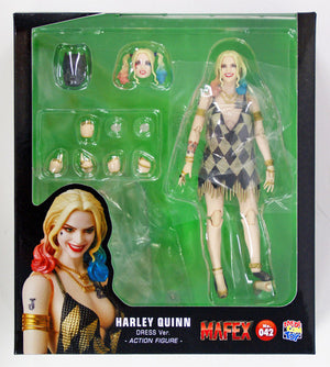 Suicide Squad 6 Inch Action Figure Mafex Series - Harley Quinn Dress Version