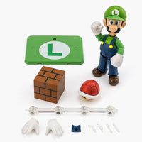 Super Mario 5 Inch Action Figure S.H. Figuarts - Luigi Reissue
