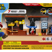 Super Mario 2 Inch Diorama World Of Nintendo - Dungeon Diorama Set