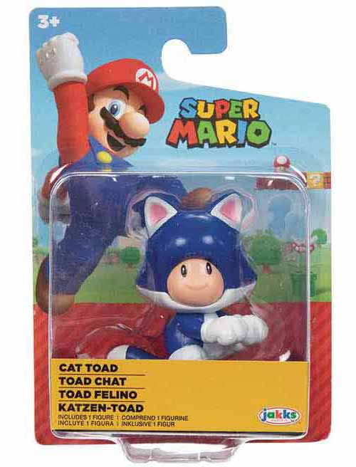 Super Mario World Of Nintendo 2 Inch Mini Figure Wave 37 - Cat Toad ...