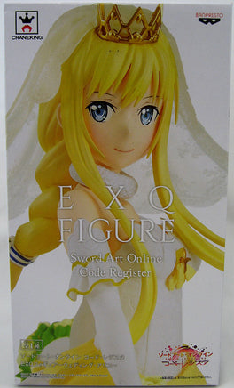 Sword Art Online Code Register 8 Inch Static Figure EXQ Series - Alice Wedding