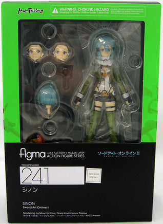 Boneco De Ação Brinquedo Figma 241 Sword Art Online Sinon Pv | Frete grátis Boneco De Ação Brinquedo Figma 241 Sword Art Online Sinon Pv | Frete grátis
