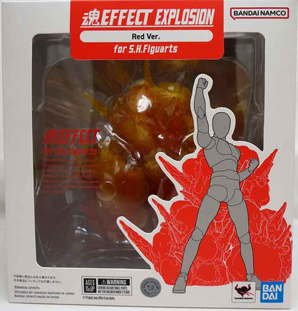 Tamashii Effect 6 Inch Scale Accessory S.H. Figuarts - Explosion Red version