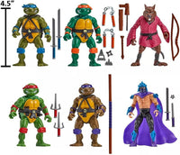 Teenage Mutant Ninja Turtles 5 Inch Action Figure - 1988 Remastered Pack