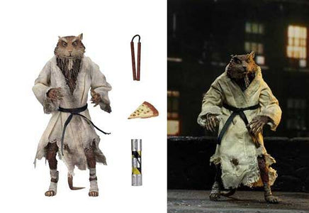 Teenage Mutant Ninja Turtles 7 Inch Action Figure 1990 Movie Series - Splinter