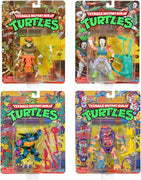 Teenage Mutant Ninja Turtles 4 Inch Action Figure Classic Movie 4-Pack - (Rat King - Casey Jones - Slash - Mutagen Man)
