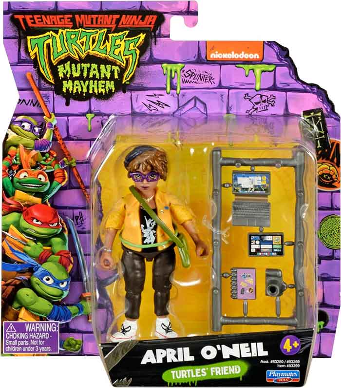 アメコミ Teenage Mutant NinjaTurtles April O'Neil Teenage Mutant Ninja Turtles 5 Inch Action Figure Mutant