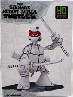Teenage Mutant Ninja Turtles 4.5 Inch Action Figure Original Sketch - Leonardo Black & White