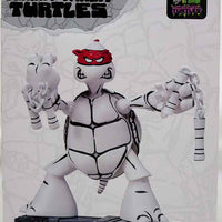 Teenage Mutant Ninja Turtles 4.5 Inch Action Figure Original Sketch - Michelangelo Black & White