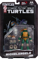 Teenage Mutant Ninja Turtles 5 Inch Action Figure Page Punchers Wave 2 - Michelangelo