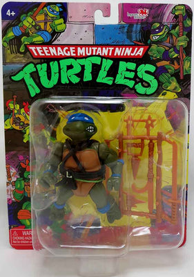 Teenage Mutant Ninja Turtles 5 Inch Action Figure Classic Retro Rotocast 2022 Wave 1 - Leonardo