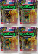 Teenage Mutant Ninja Turtles 5 Inch Action Figure Classic Retro Rotocast 2022 Wave 1 - Set of 4