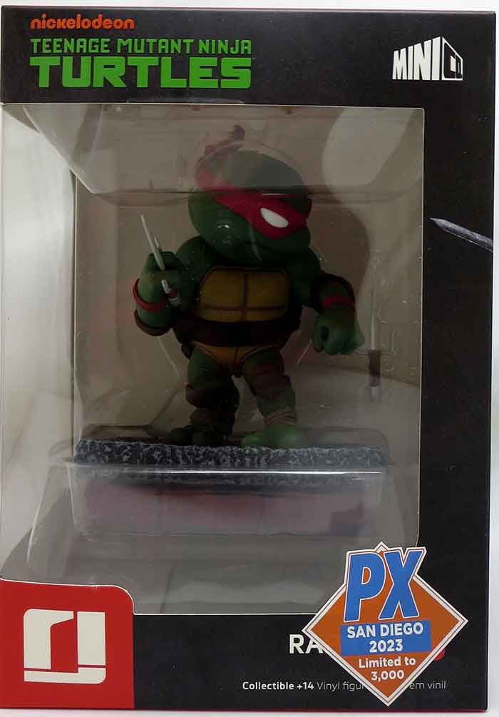 Teenage Mutant Ninja Turtles SDCC 8 Inch Statue Figure Minoco Diorama Exclusive - Raphael