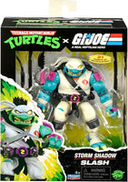 Teenage Mutant Ninja Turtles x G.I. Joe 5 Inch Action Figure - Storm Shadow x Slash