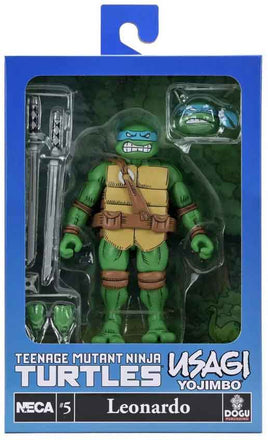 Teenage Mutant Ninja Turtles x Usagi Yojimbo 7 Inch Action Figure Ultimate - Leonardo