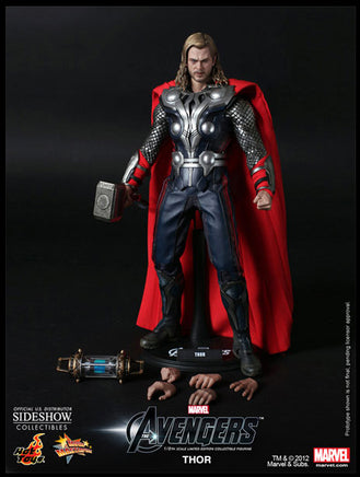 The Avengers Movie 12 Inch Doll Figure Movie Masterpiece - Thor (Avengers Movie Version) Hot Toys (Previously Opened Packaging)