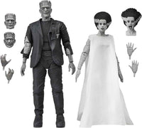 Universal Monsters The Bride of Frankenstein 90th Anniversary 7 Inch Action Figure Ultimate 2-Pack - The Monster and His Mate