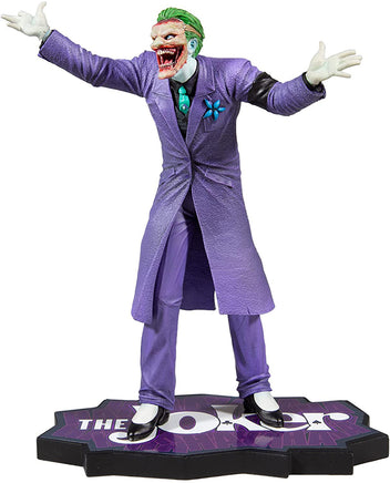 The Joker Purple Craze 10 Inch Statue Figure - The Joker By Greg Capullo