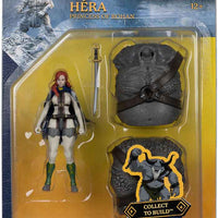 The Lord Of The Rings The War of the Rohirrim 4 Inch Action Figure BAF Snow Troll - Hera Princess of Rohan