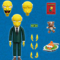 The Simpsons 7 Inch Action Figure Ultimates Wave 3 - Montgomery Burns