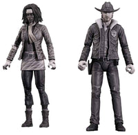 The Walking Dead Comic 7 Inch Action Figure Select Wave 1 - Set of 2 (Rick & Michonne)