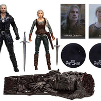 The Witcher Netflix 7 Inch Action Figure 2-Pack - Geralt & Ciri (Season 3)