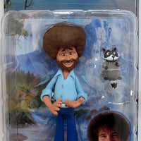 Toony Classic Bob Ross 6 Inch Action Figure - Bob Ross with Racoon