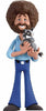 Toony Classic Bob Ross 6 Inch Action Figure - Bob Ross with Racoon