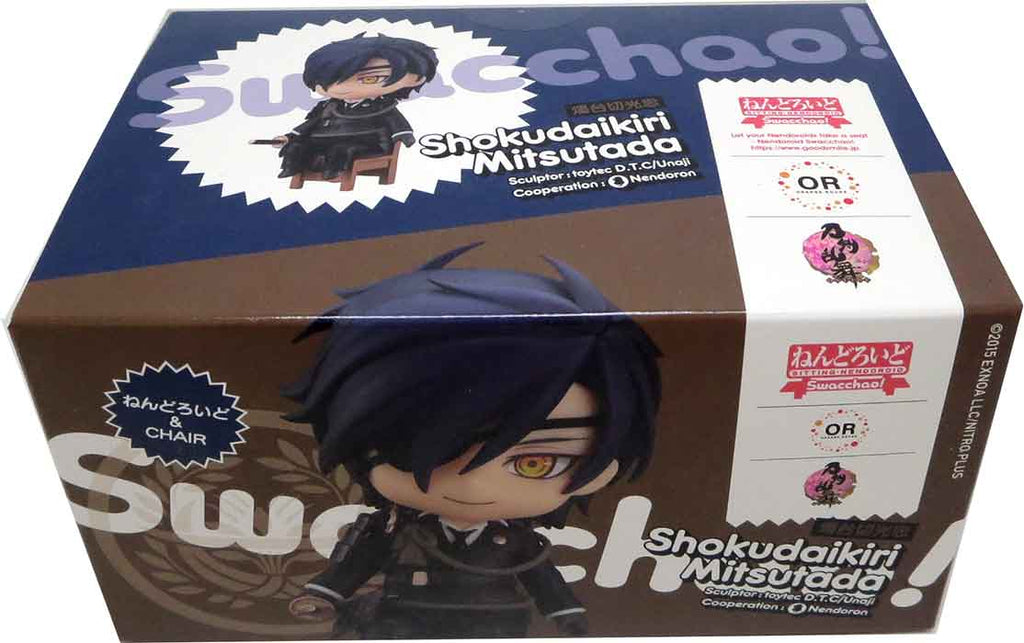 Touken Ranbu Online 4 Inch Action Figure Nendoroid Swacchao - Shokudaikiri Mitsutada