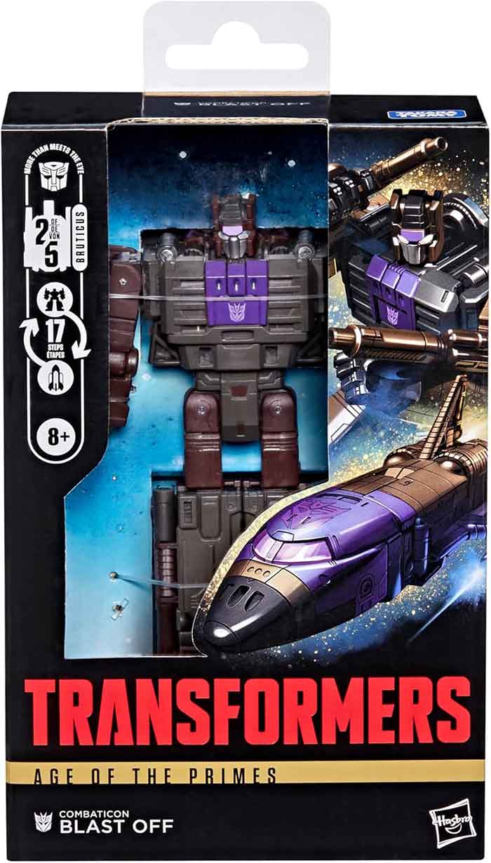 Transformers Age Of The Primes 6 Inch Action Figure Deluxe Class (2026 Wave 1) - Combaticon Blast Off