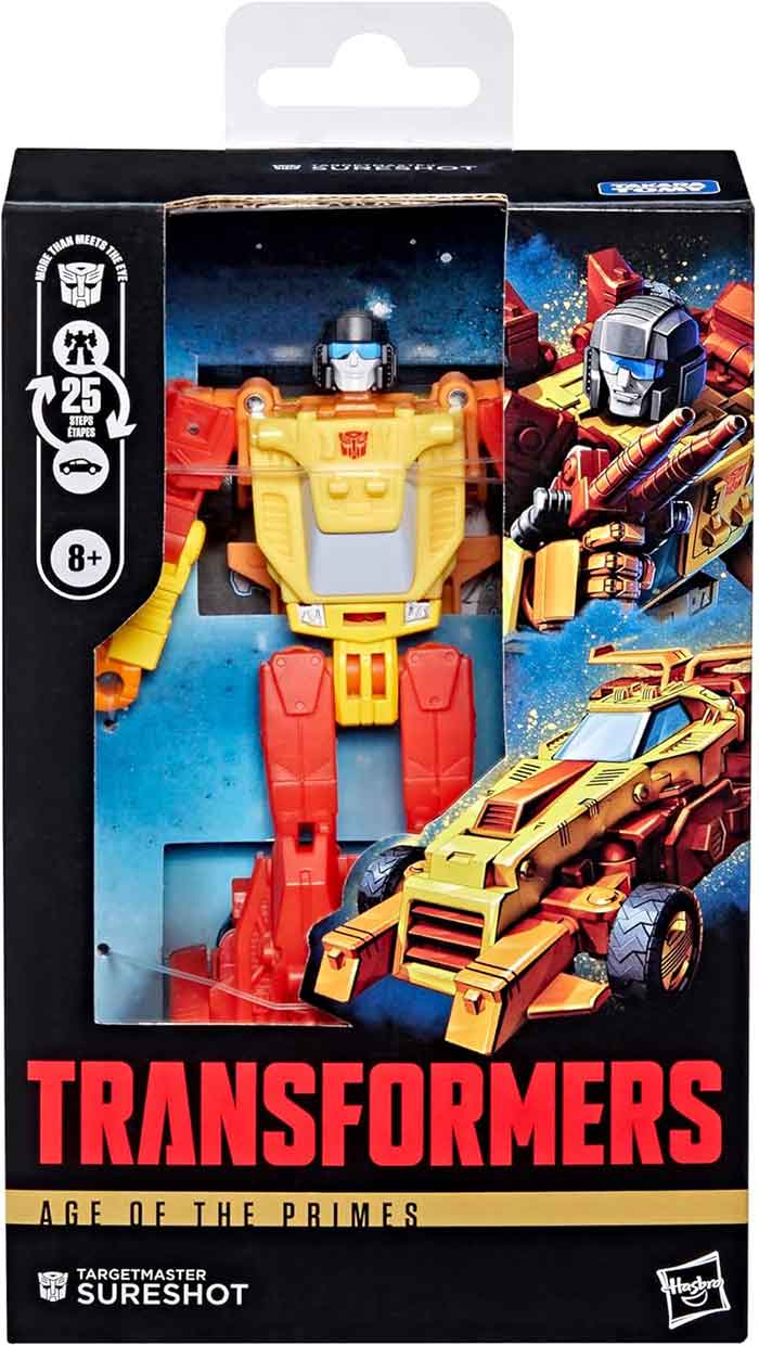 Transformers Age Of The Primes 6 Inch Action Figure Deluxe Class (2026 Wave 1) - Sureshot