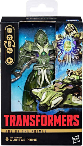 Transformers Age Of The Primes 6 Inch Action Figure Deluxe Class (2026 Wave 1) - The Thirteen Quintus Prime