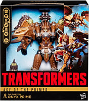 Transformers Age Of The Primes 8 Inch Action Figure Leader Class (2025 Wave 2) - Onyx Prime