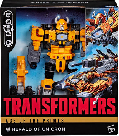 Transformers Age Of The Primes 8 Inch Action Figure Leader Class (2026 Wave 3) - Herald of Unicron