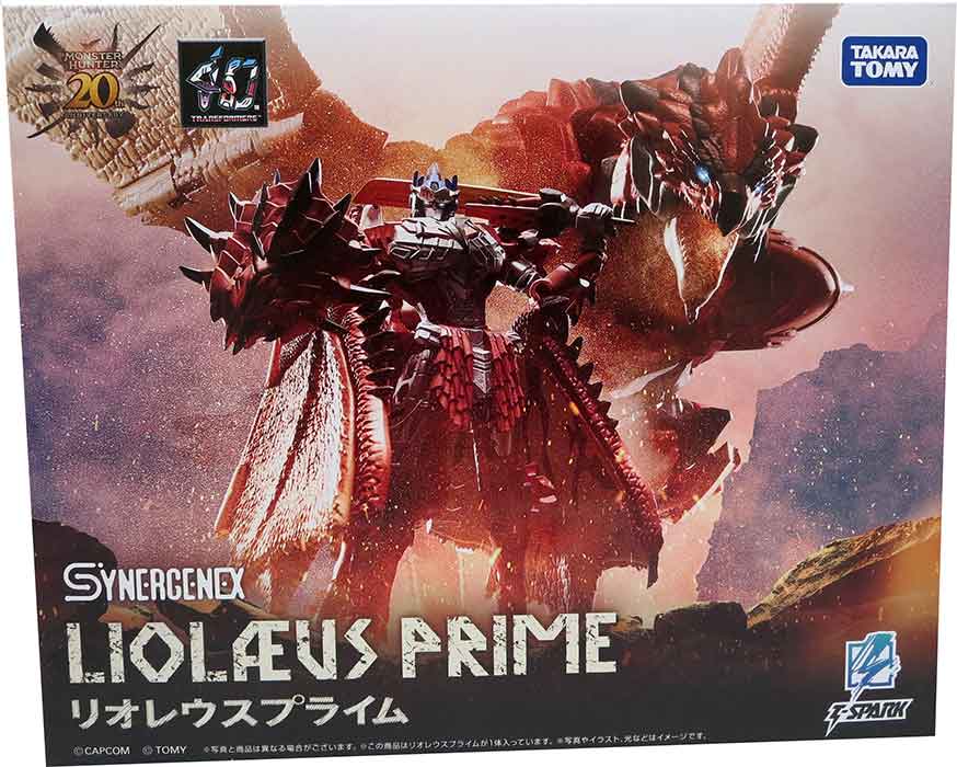 Transformers Collaborative 6 Inch Action Figure Monster Hunter - Liolaeus (Rathalos) Prime