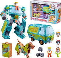 Transformers Collaborative Scooby Doo 6 Inch Action Figure Deluxe Class - Mysterious Prime & Automutt