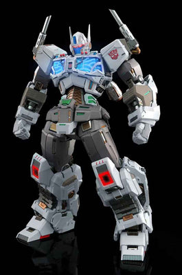 Transformers Collectors 8 Inch Action Figure Flame Toys - Ultra Magnus Kuro Kara Kuri White