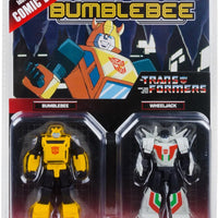 Transformers Comic 3.75 Inch Action Figure Page Punchers 2-Pack - Bumblebee and Wheeljack