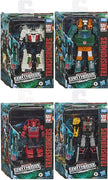 Transformers Earthrise War For Cybertron 6 Inch Deluxe Class - Set of 4 (Hoist - Cliffjumper - Wheeljack - Ironworks)
