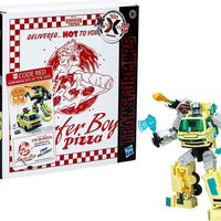 Transformers Generations Collaborative 6 Inch Action Figure Stranger Things Deluxe Class - Surfer Boy Pizza