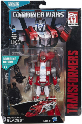 Transformers Generations Combiner Wars 6 Inch Figure Deluxe Class Wave 3 - Blades (Sub-Standard Packaging)