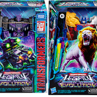 Transformers Legacy Evolution 7 Inch Action Figure Voyager Class Wave 4 - Set of 2 (Tarn - Leo Prime Colored)